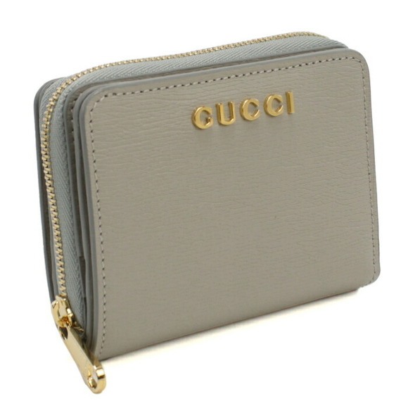 Gucci SCRIPT Bilfold Wallet Gray - Picture 1 of 6